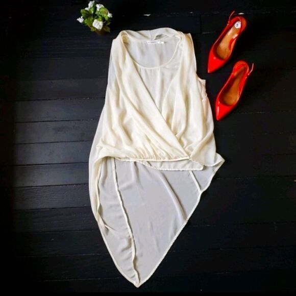 Anthropologie asymmetric blouse  - Picture 1 of 8